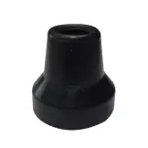 Walking Stick Ferrule Black, 13 mm | MOBIAK